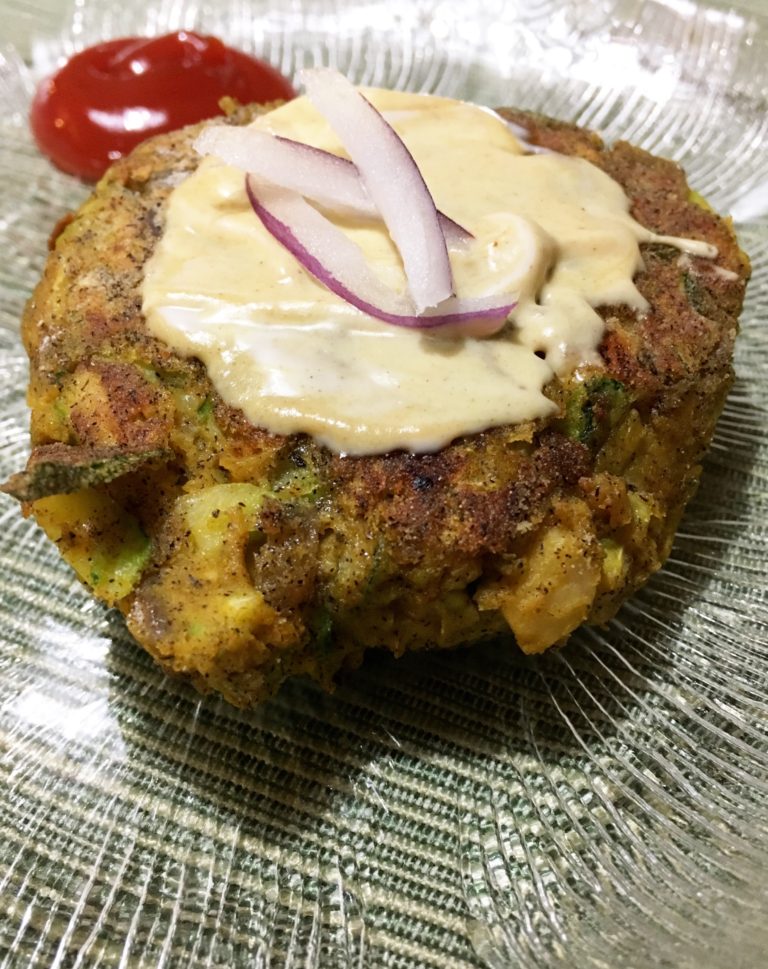 Chickpea Zucchini Patties