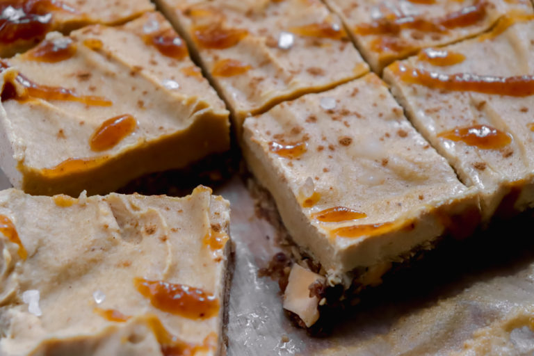 Raw Vegan Pumpkin Cheesecake-7