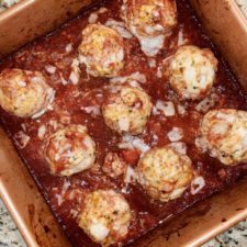 Red Wine Meatballs