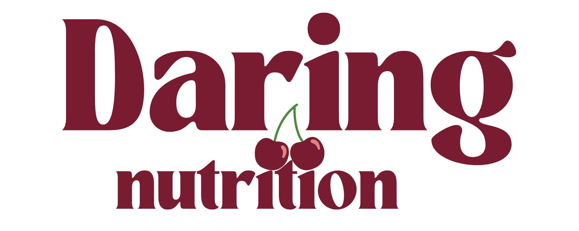 Daring Nutrition logo by Dietitian Darlene specializing in functional nutrition, fertility, hormone balance, PCOS, gut health, and women's wellness.